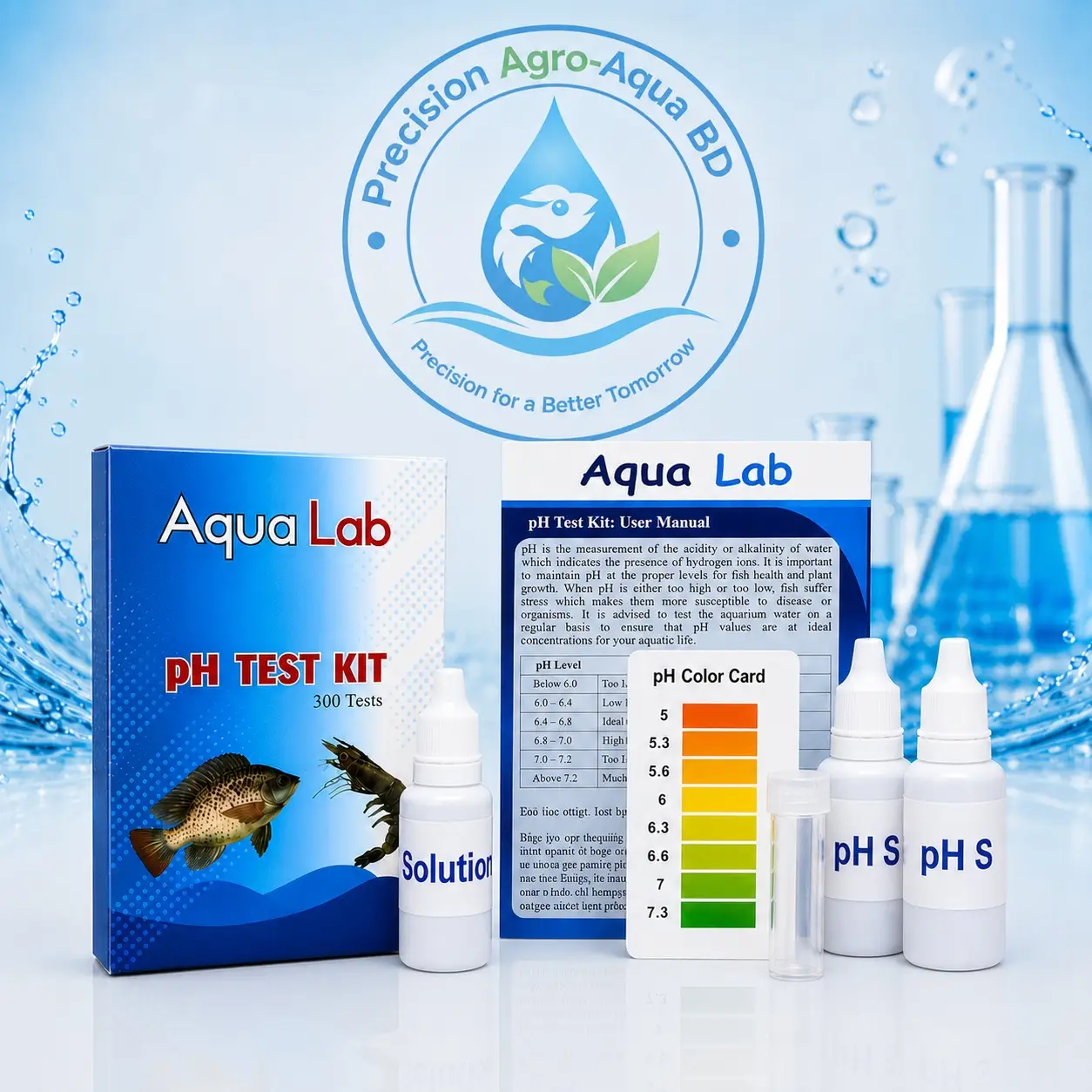 For measuring acidity and alkalinity level